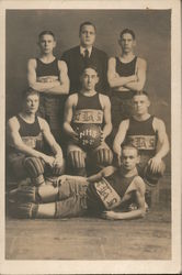 NHS Basketball Team 1920-1921 Postcard Postcard Postcard