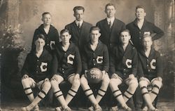 C.H.S. Basketball Team 1914-1915 Postcard Postcard Postcard