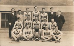 SHS Men's Basketball Team (1926-1927) Postcard Postcard Postcard