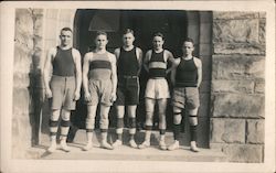 Mens Basketball Team Postcard Postcard Postcard