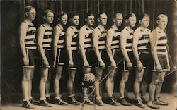 Zipper Basketball Team 1926-27 Postcard Postcard Postcard