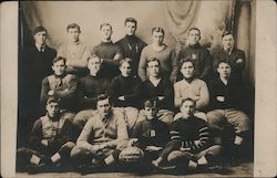 1908 Cornerstone Football Team Postcard Postcard Postcard