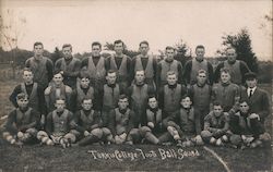 Tarkio College Football Team c1910 Postcard