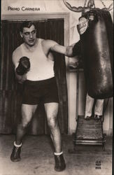 Primo Carnera Postcard