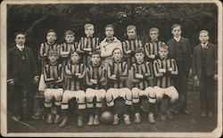 S.J.B. A.F.C. 1909 Football Team Rugby/Soccer? Postcard