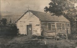 #7 St.Paul's Catholic Chapel, St.Paul 1841 Postcard