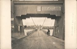 #31 First Suspension Bridge,Built 1855 Minneapolis, MN Postcard Postcard Postcard