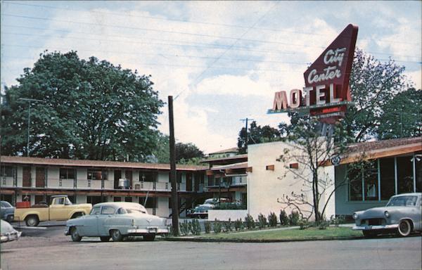 City Center Motel Salem, OR Postcard