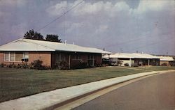 Military Quarters at Fort Rocker, modern family homes Postcard