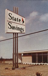 State Savings, "A Sign of Plexiglass is a Sign of Distinction" Postcard