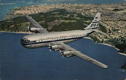 Pan American "Strato-Clipper" Postcard