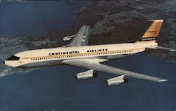 Continental Airlines Postcard