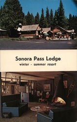 Sonora Pass Lodge Postcard