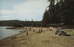 Picnic Grounds-Cascade Lake, Orcas Island Postcard