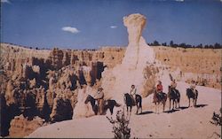 Horseback Riders, Bryce Canyon National Park Postcard