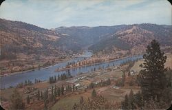 Canoe Camp, Clearwater River Orofino, ID Postcard Postcard Postcard