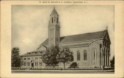 St. Jean De Baptiste R. C. Church Postcard