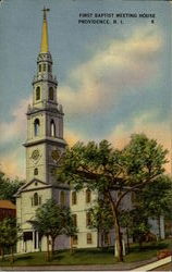 First Baptist Meeting House Providence, RI Postcard Postcard