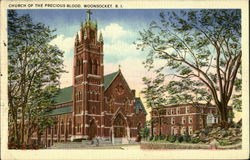 Church Of The Precious Blood Postcard