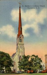 St. Matthew's Lutheran Church, 403 King Street Charleston, SC Postcard Postcard