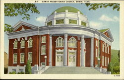 Erwin Presbyterian Church Tennessee Postcard Postcard