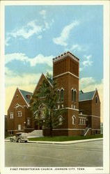 First Presbyterian Church Johnson City, TN Postcard Postcard