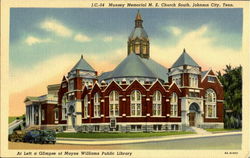 Munsey Memorial M. E. Church Johnson City, TN Postcard Postcard