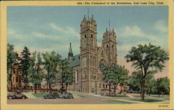 The Cathedral Of The Madeleine Salt Lake City, UT Postcard Postcard