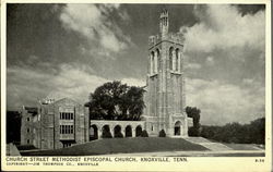 Church Street Methodist Episcopal Church Knoxville, TN Postcard Postcard