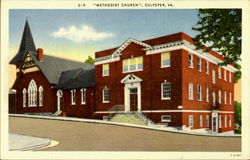 Methodist Church Culpeper, VA Postcard Postcard