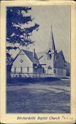 Birchardville Baptist Church Postcard