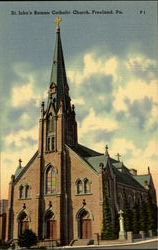 St. John's Roman Catholic Church Postcard