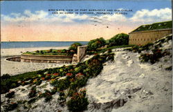 Birds Eye View Of Fort Barrancas And San Carlos Pensacola, FL Postcard Postcard