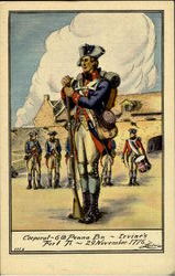 Corporal 6th Penna. Br. Irvine's Fort Ti Postcard