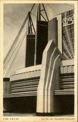 Travel And Transport Building 1933 Chicago World Fair Postcard Postcard