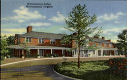 Williamsburg Lodge Postcard