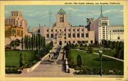 The Public Library Postcard