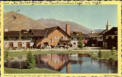 Portion Of Challenger Inn Postcard