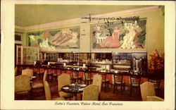 Lotta's Fountain Palace Hotel Postcard