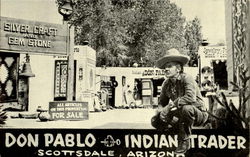 Don Pablo Indian Trader Postcard