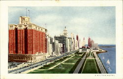 The Conrad Hilton Chicago, IL Postcard Postcard