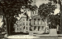 State Capitol Concord, NH Postcard Postcard