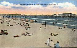 The Beach And Pier Postcard