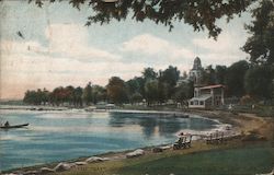 The "Bay", Chautauqua Institution New York Postcard Postcard Postcard