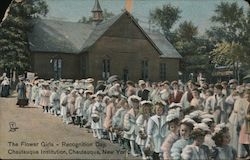 The Flower Girls, Recognition Day, Chautauqua Institution Postcard