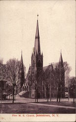 First M.E. Church Postcard