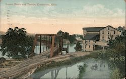 Lower Basin and Trestle Coshocton, OH Postcard Postcard Postcard