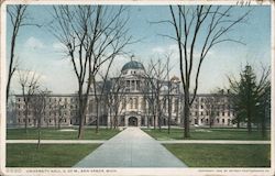 University Hall, U. of M. Ann Arbor, MI Postcard Postcard Postcard