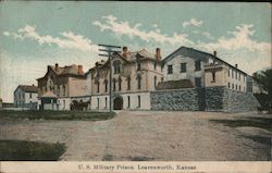 U.S. Military Prison Leavenworth, KS Postcard Postcard Postcard