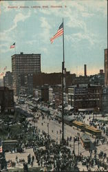 Superior Avenue, Looking West Postcard